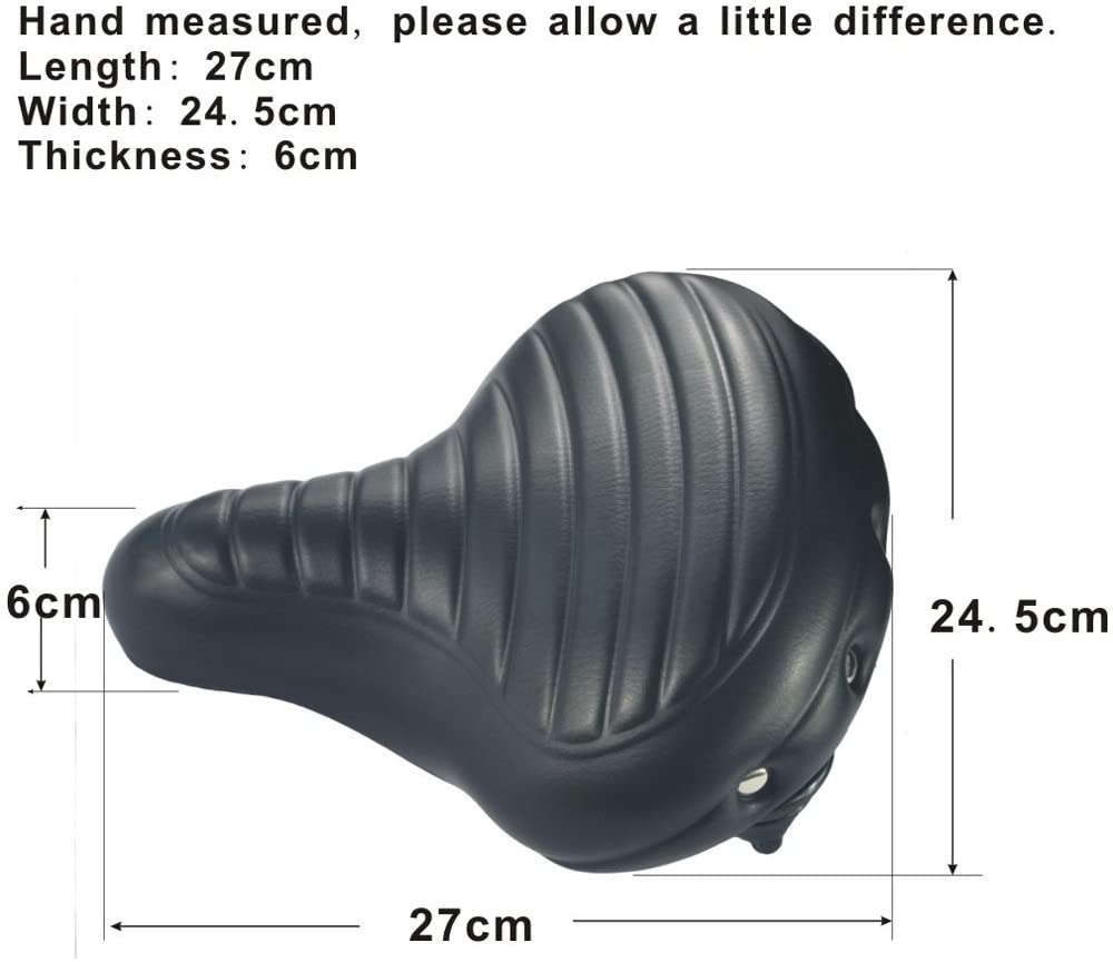 Justek Suspension Seat (Black) - Alter Ego Bikes