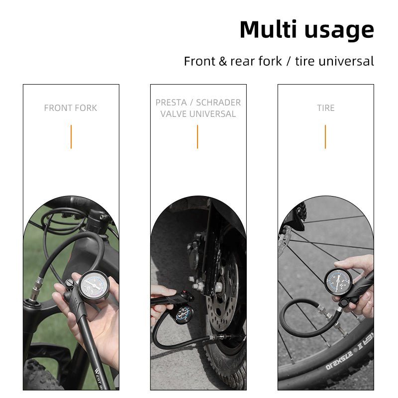 West Biking 300PSI Air Pump - Alter Ego Bikes