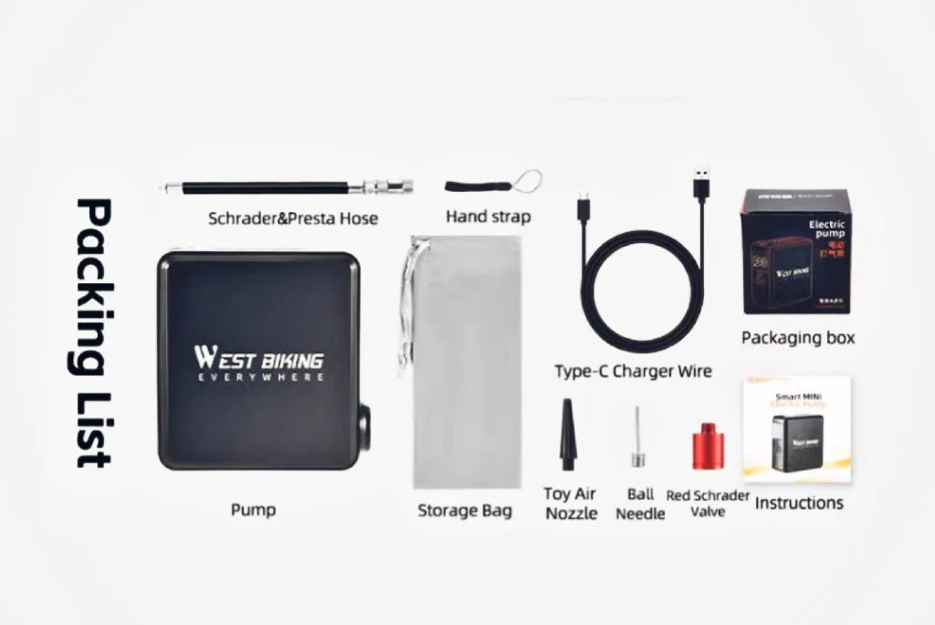 West Biking Electronic Smart Pump - Alter Ego Bikes