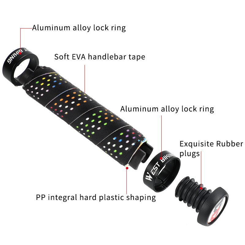 West Biking Hande Grips - Alter Ego Bikes