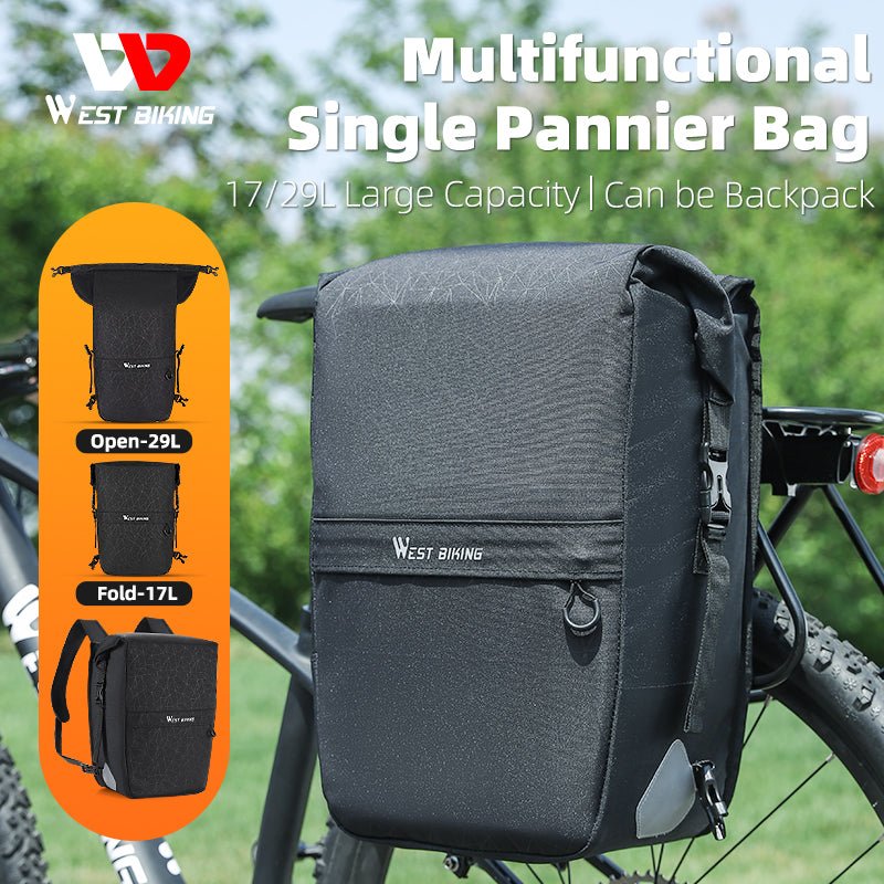West Biking Pannier Backpack - Alter Ego Bikes