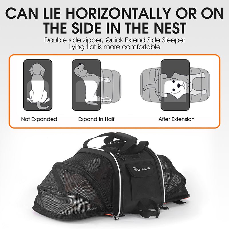 West Biking Pet Carrier - Alter Ego Bikes